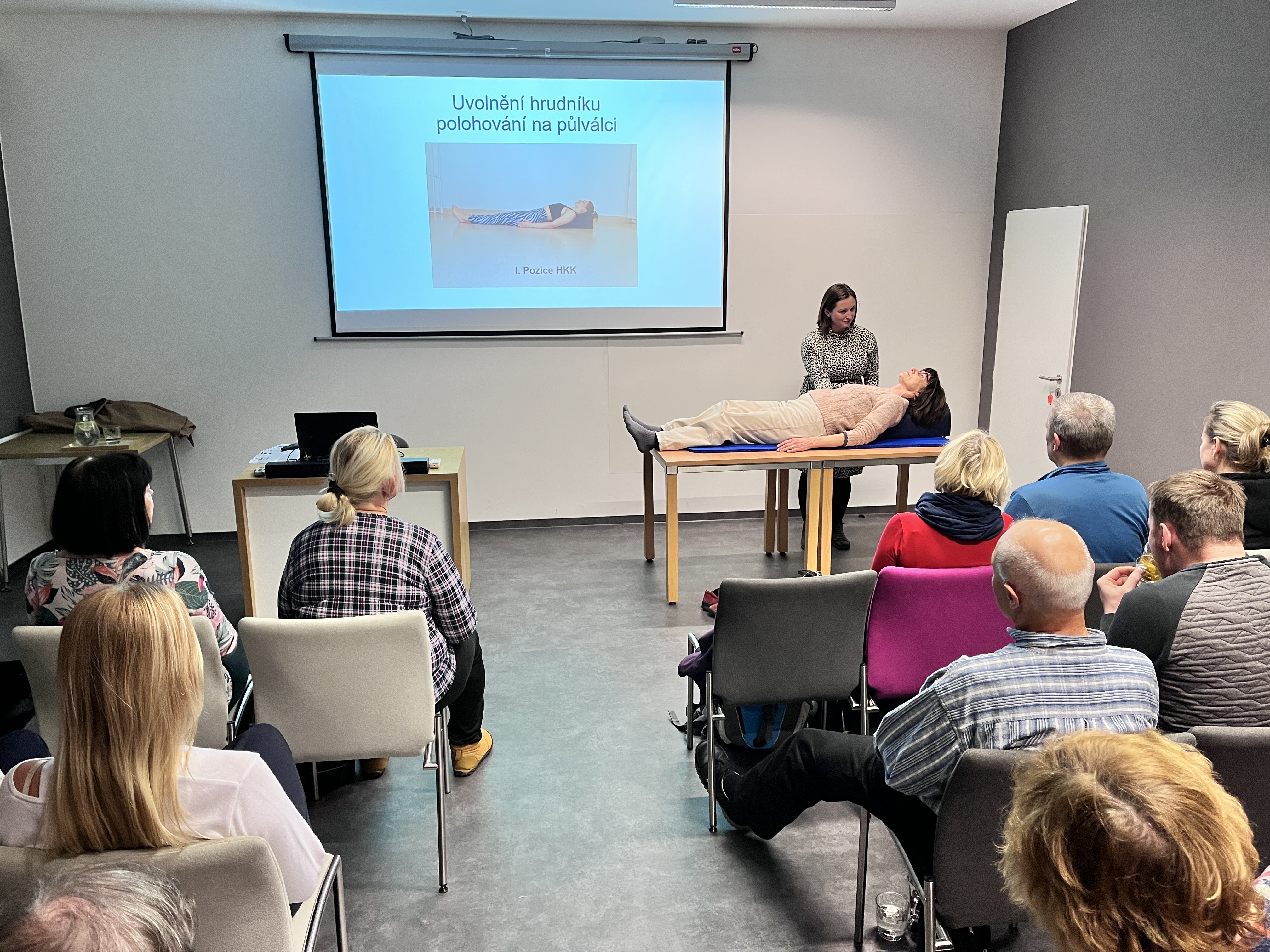 Beseda s fyzioterapeutkou Michaelou Gahurovou