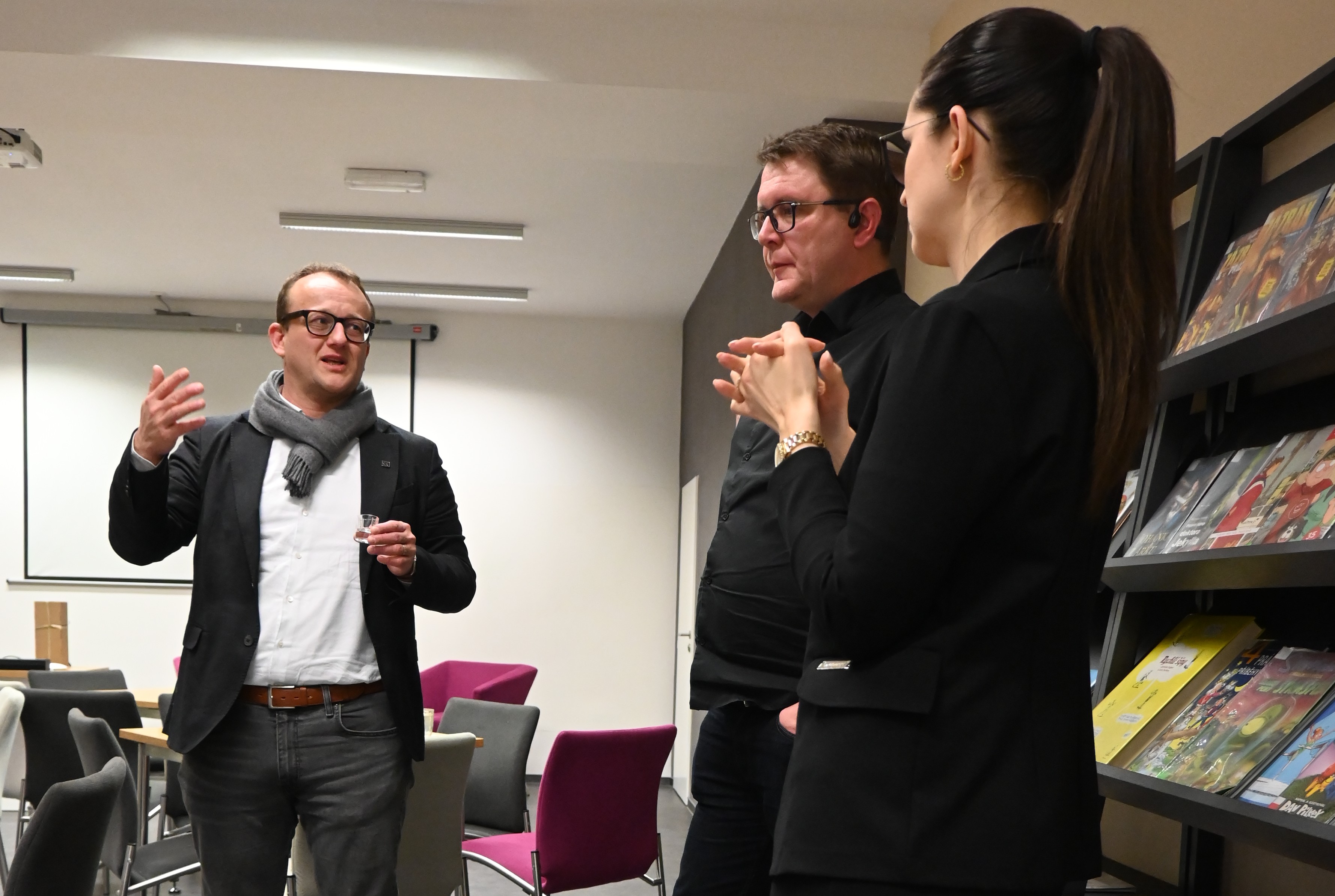 Vzácná návštěva z Národní knihovny ČR ve Vizovicích