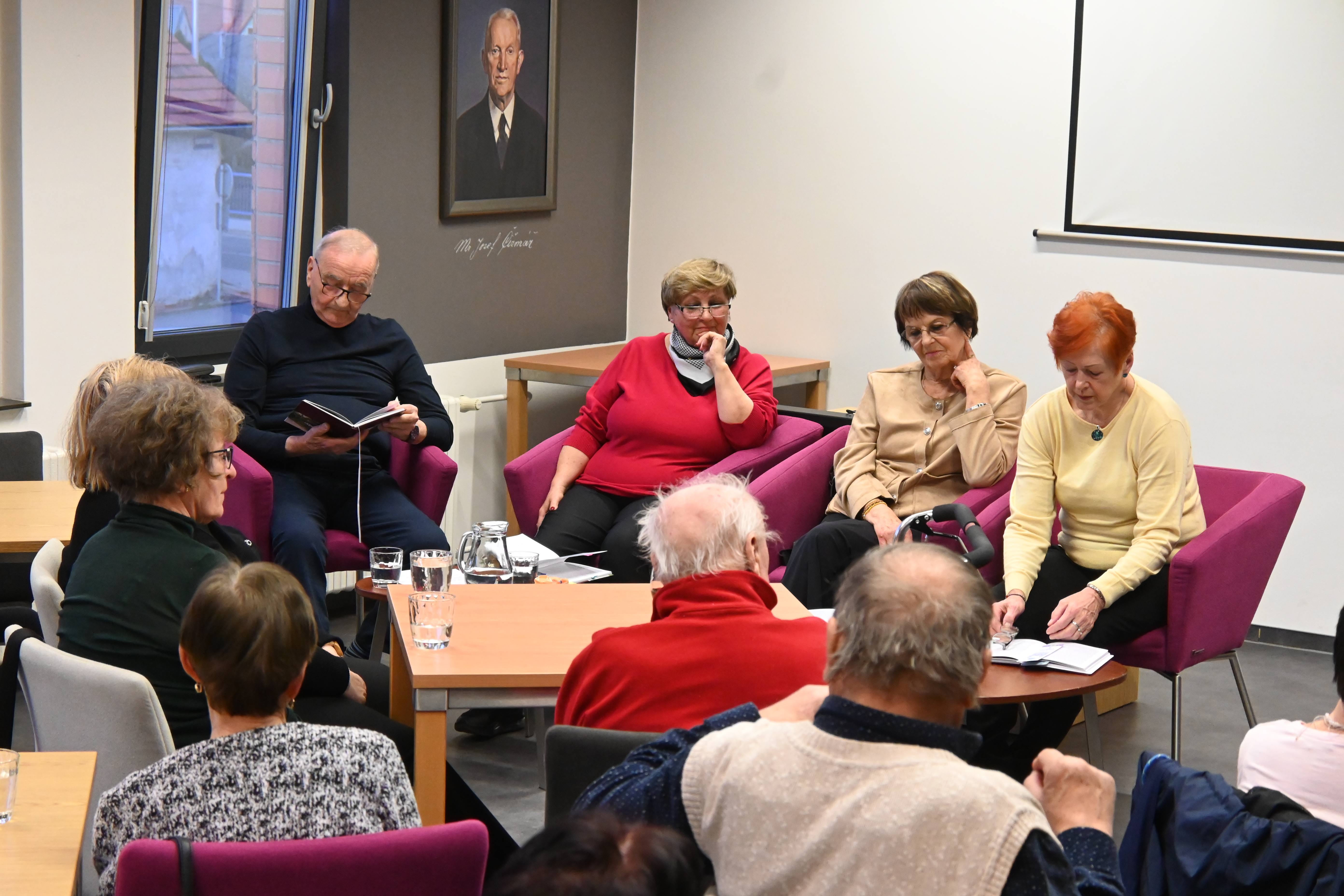 Čtení z nové knihy Dušana Cendelína