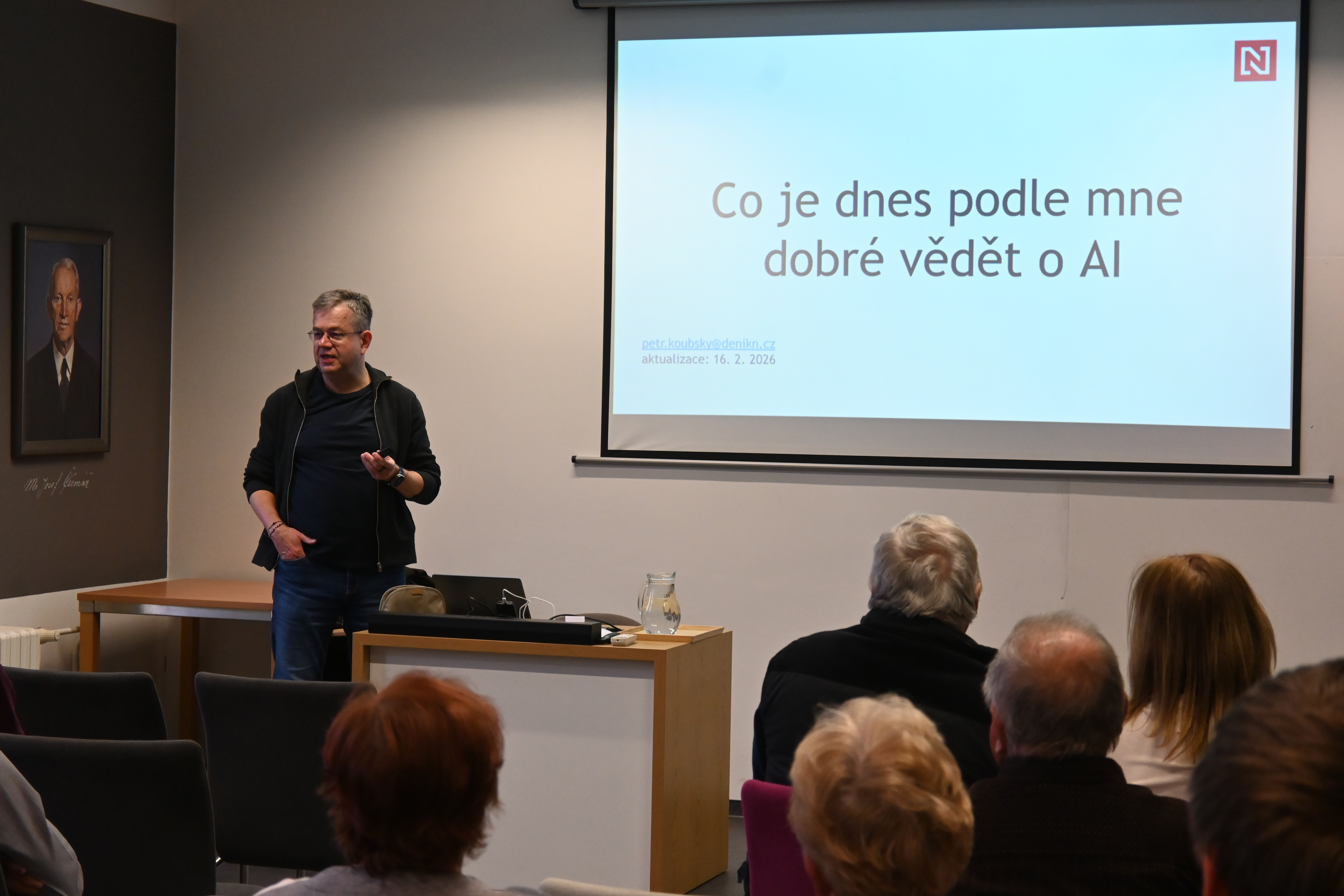 Beseda s Petrem Koubským